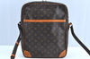 Authentic Louis Vuitton Monogram Danube 28 Shoulder Cross Body Bag LV K5333