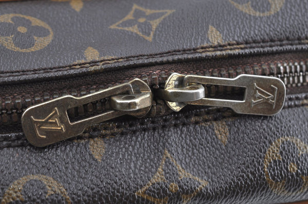 Authentic Louis Vuitton Monogram Danube 28 Shoulder Cross Body Bag LV K5333