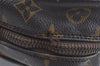 Authentic Louis Vuitton Monogram Danube 28 Shoulder Cross Body Bag LV K5333