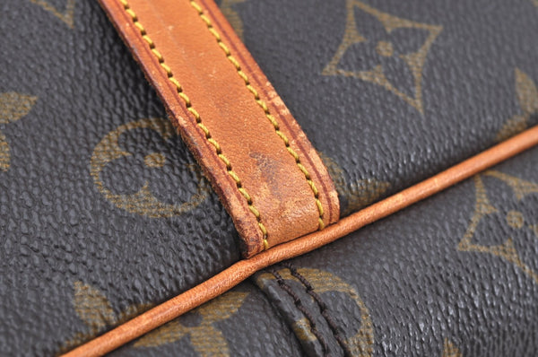 Authentic Louis Vuitton Monogram Danube 28 Shoulder Cross Body Bag LV K5333