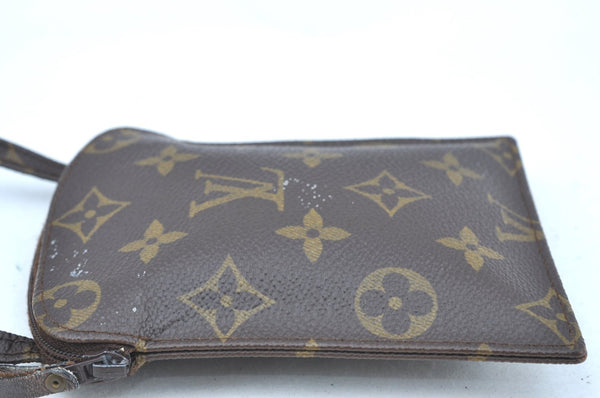 Auth Louis Vuitton Monogram Pochette Secret Shoulder Bag Pouch Old Model K5335