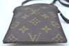 Auth Louis Vuitton Monogram Pochette Secret Shoulder Bag Pouch Old Model K5335