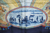 Authentic HERMES Carre 90 Scarf "CAVALIERS PEULS" Silk Navy Blue K5342