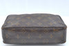 Auth Louis Vuitton Monogram Trousse Toilette 23 Clutch Hand Bag M47524 LV K5355