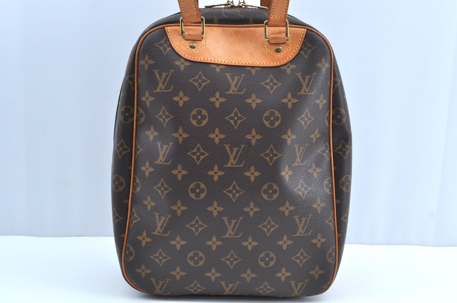 Authentic Louis Vuitton Monogram Excursion Hand Bag M41450 LV K5356