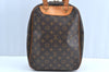 Authentic Louis Vuitton Monogram Excursion Hand Bag M41450 LV K5356