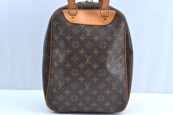Authentic Louis Vuitton Monogram Excursion Hand Bag M41450 LV K5356