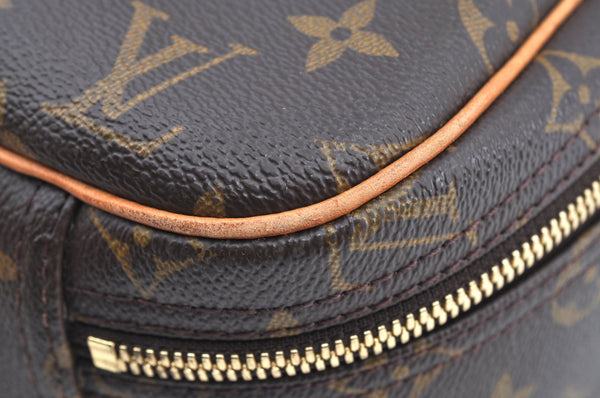 Authentic Louis Vuitton Monogram Excursion Hand Bag M41450 LV K5356