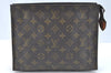 Authentic Louis Vuitton Monogram Poche Toilette 26 M47542 Cosmetics Pouch K5360