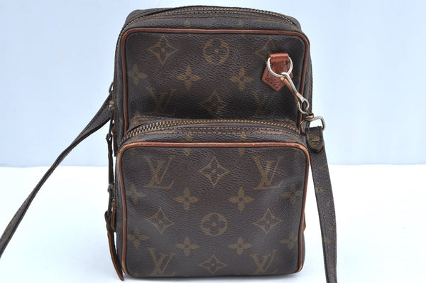 Authentic Louis Vuitton Monogram Amazone Shoulder Cross Body Bag Old Model K5368