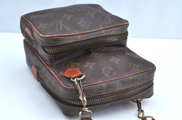 Authentic Louis Vuitton Monogram Amazone Shoulder Cross Body Bag Old Model K5368