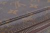 Auth Louis Vuitton Monogram Trousse Toilette 23 Clutch Hand Bag Old Model K5372