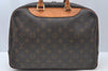 Authentic Louis Vuitton Monogram Deauville Hand Bag M47270 LV K5373