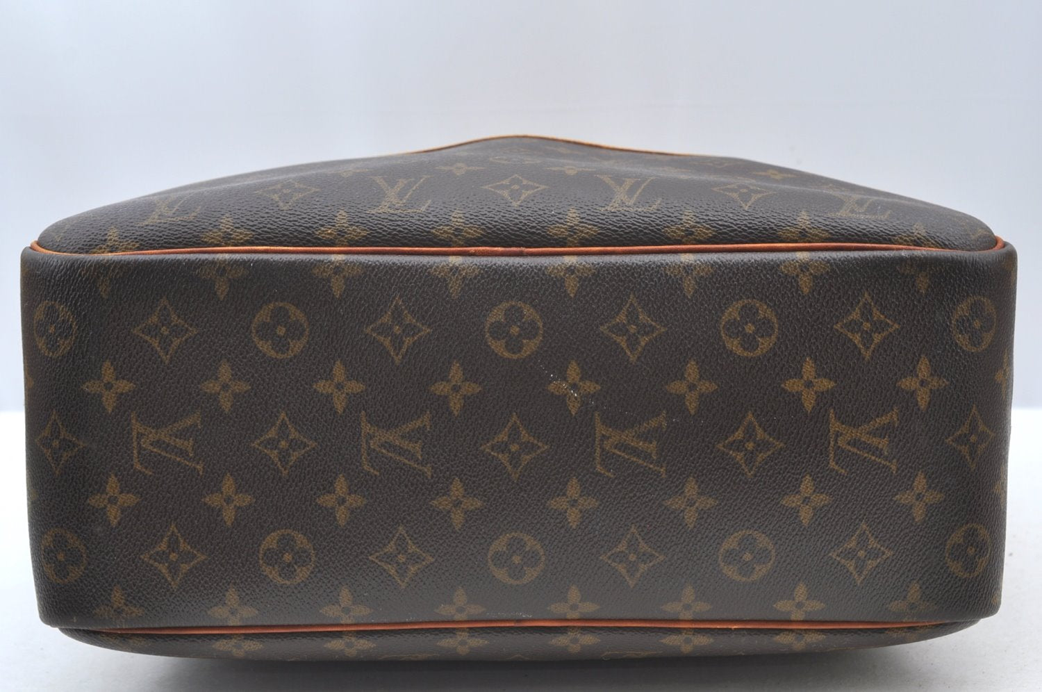 Authentic Louis Vuitton Monogram Deauville Hand Bag M47270 LV K5373