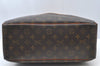 Authentic Louis Vuitton Monogram Deauville Hand Bag M47270 LV K5373