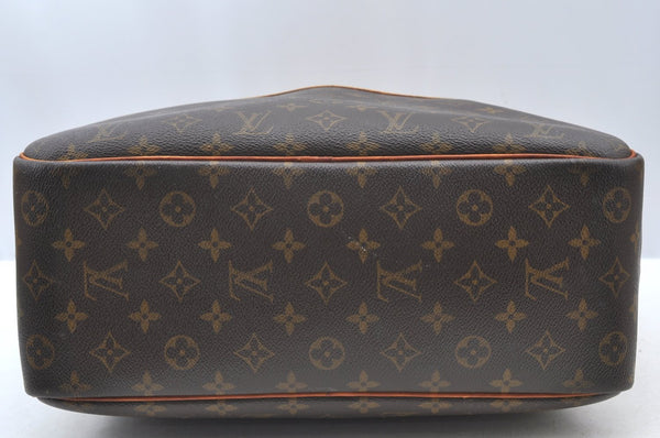 Authentic Louis Vuitton Monogram Deauville Hand Bag M47270 LV K5373