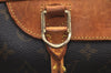 Authentic Louis Vuitton Monogram Deauville Hand Bag M47270 LV K5373