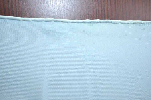 Authentic HERMES Carre 90 Scarf "BRIDES de GALA par" Silk Light Blue K5376