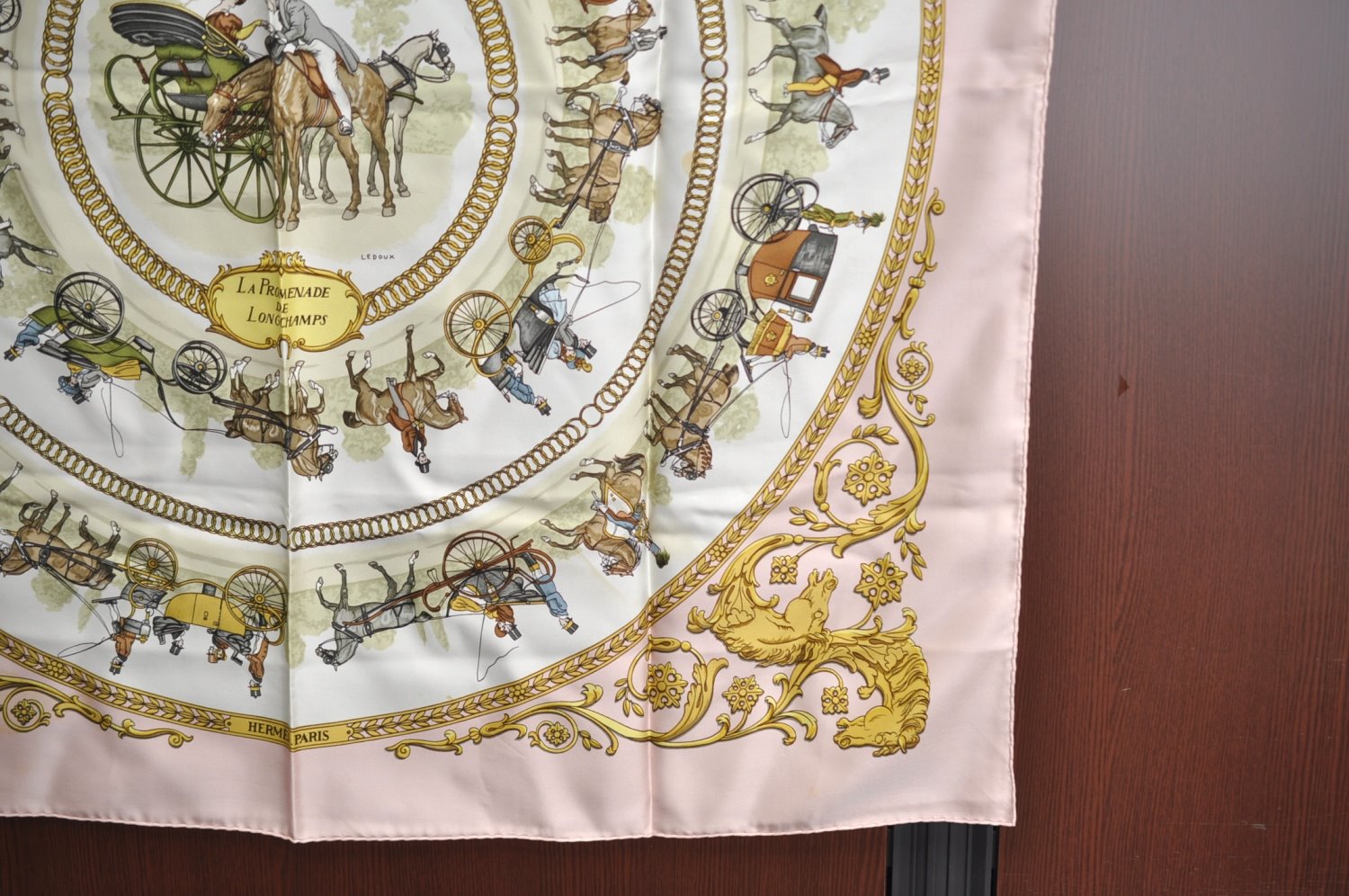 Authentic HERMES Carre 90 Scarf 