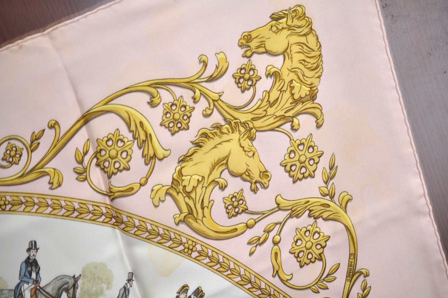 Authentic HERMES Carre 90 Scarf 