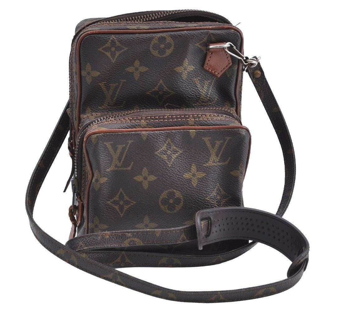 Auth Louis Vuitton Monogram Amazone Shoulder Cross Body Bag Old Model Junk K5385