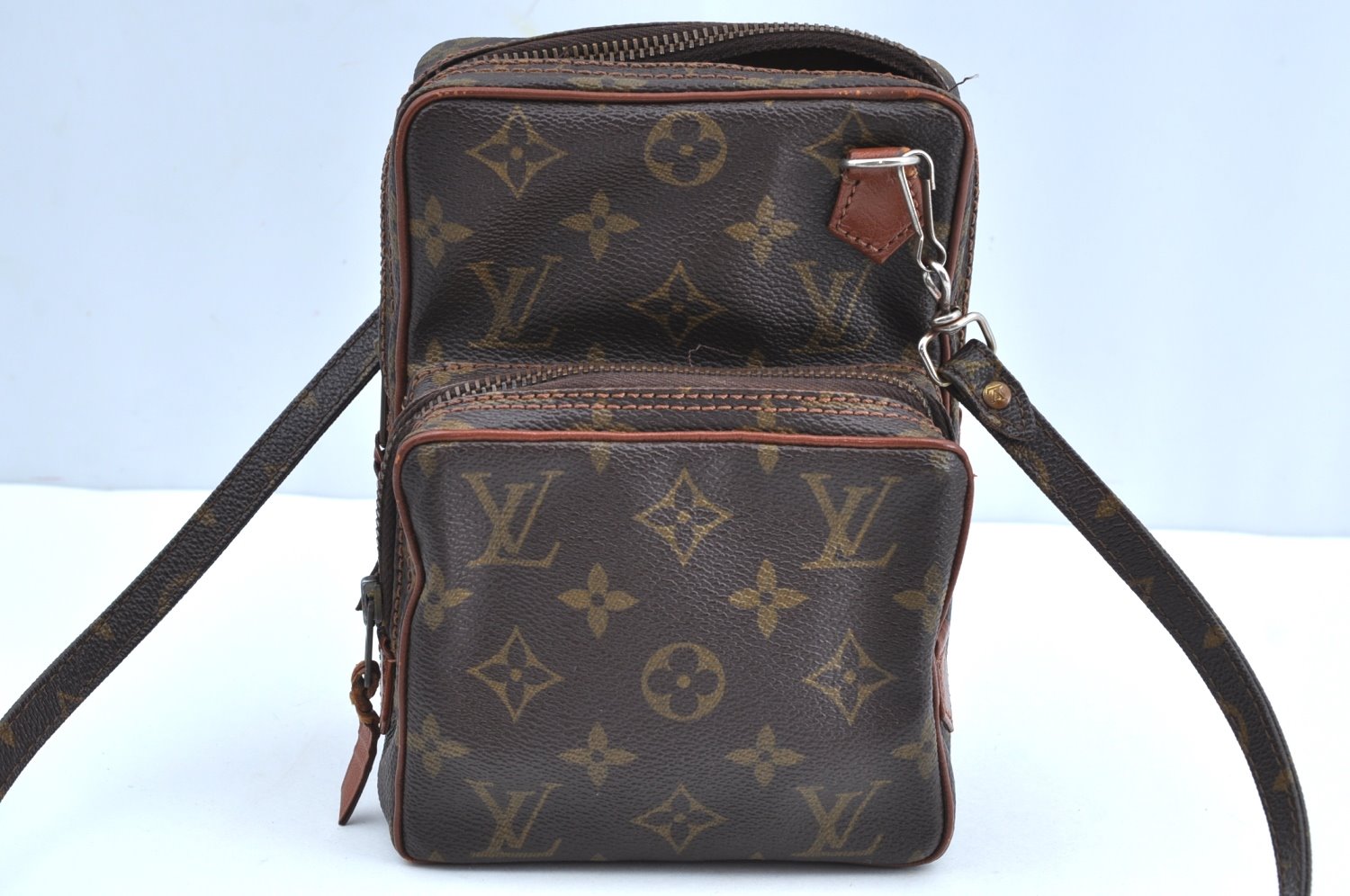 Auth Louis Vuitton Monogram Amazone Shoulder Cross Body Bag Old Model Junk K5385