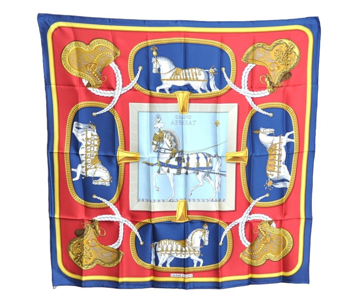 Authentic HERMES Carre 90 Scarf 