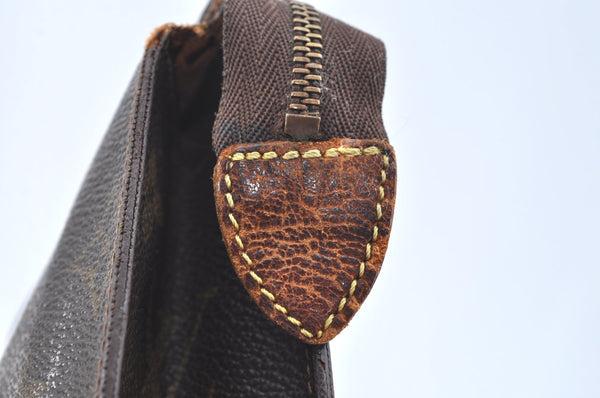 Auth Louis Vuitton Monogram Poche Toilette 26 Cosmetics Pouch Old Model LV K5388