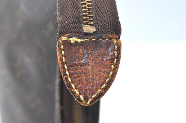 Auth Louis Vuitton Monogram Poche Toilette 26 Cosmetics Pouch Old Model LV K5388