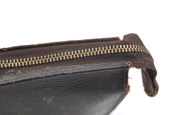 Auth Louis Vuitton Monogram Poche Toilette 26 Cosmetics Pouch Old Model LV K5388