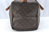 Authentic Louis Vuitton Monogram Sac Souple 45 Hand Boston Bag M41624 LV K5392