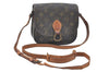 Auth Louis Vuitton Monogram Saint Cloud MM M51243 Shoulder Cross Bag Junk K5393