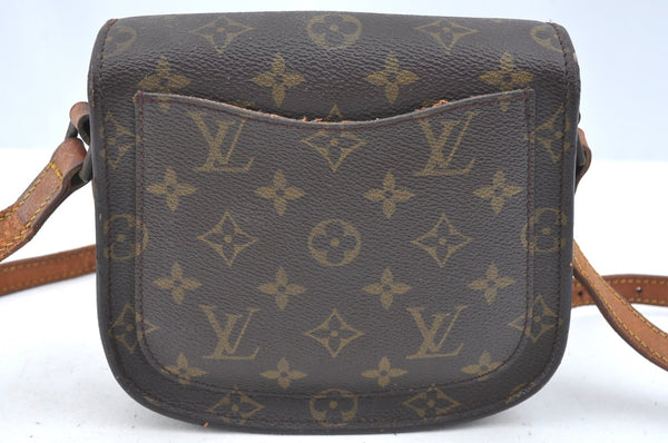Auth Louis Vuitton Monogram Saint Cloud MM M51243 Shoulder Cross Bag Junk K5393