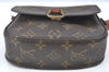 Auth Louis Vuitton Monogram Saint Cloud MM M51243 Shoulder Cross Bag Junk K5393