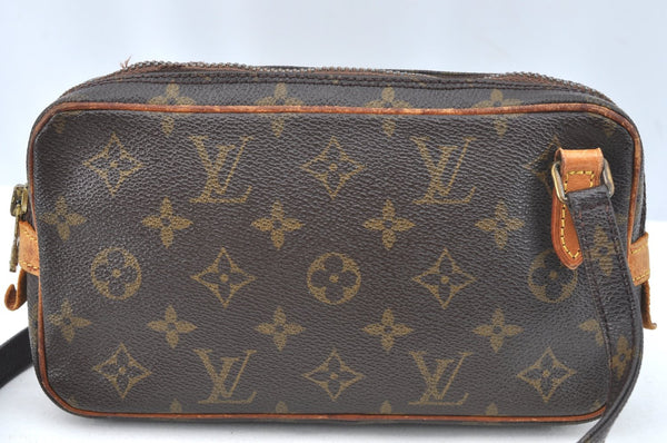 Authentic Louis Vuitton Monogram Marly Bandouliere Shoulder Bag M51828 LV K5411