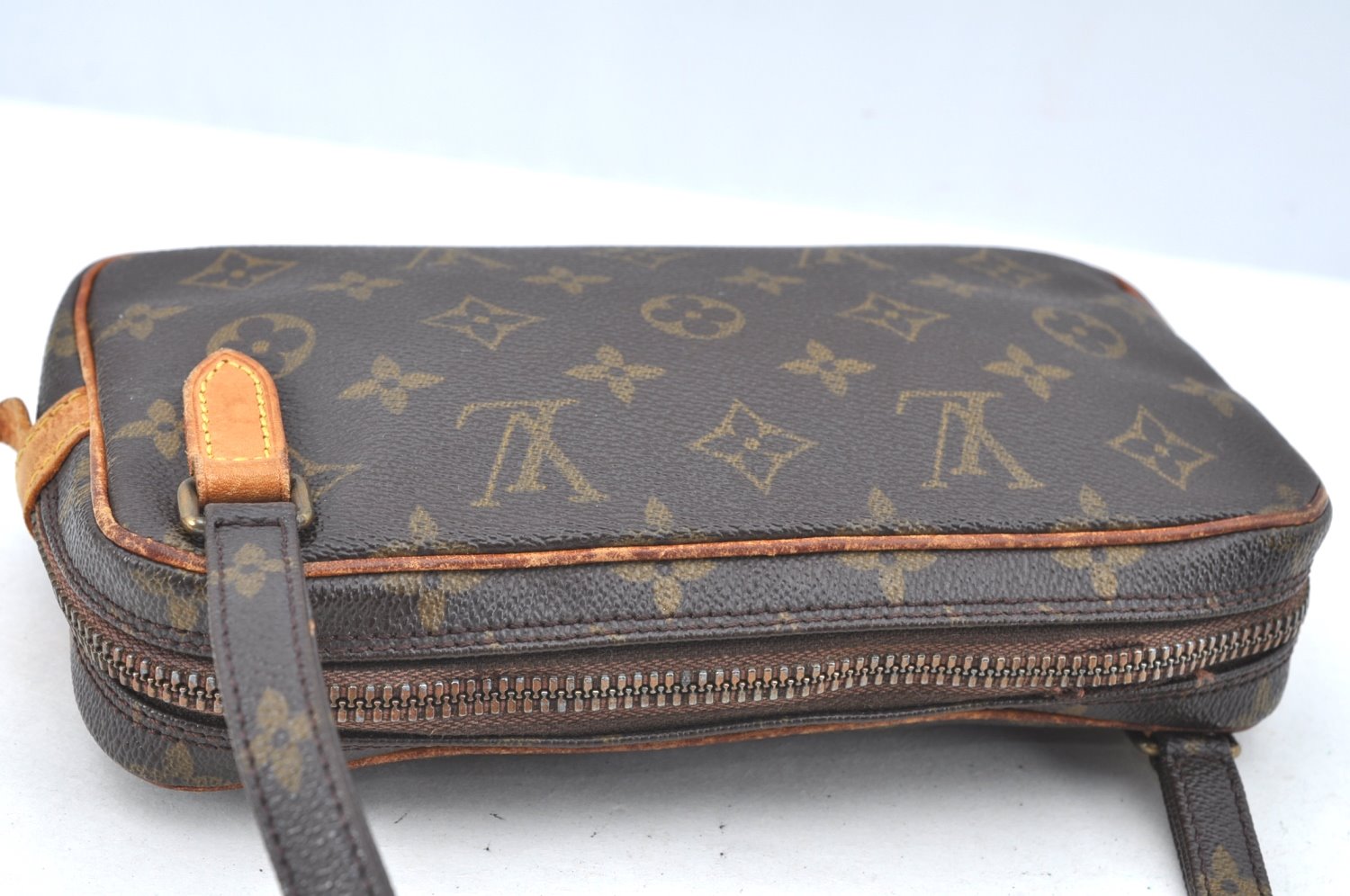 Authentic Louis Vuitton Monogram Marly Bandouliere Shoulder Bag M51828 LV K5411