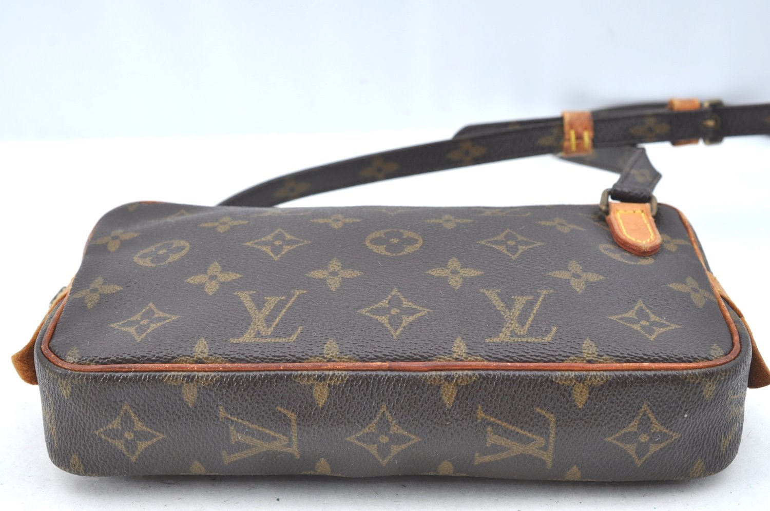 Authentic Louis Vuitton Monogram Marly Bandouliere Shoulder Bag M51828 LV K5411