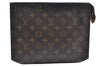 Auth Louis Vuitton Monogram Poche Toilette 26 Cosmetics Pouch Old Model LV K5413
