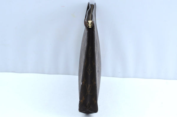 Auth Louis Vuitton Monogram Poche Toilette 26 Cosmetics Pouch Old Model LV K5413