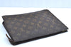 Auth Louis Vuitton Monogram Poche Toilette 26 Cosmetics Pouch Old Model LV K5413