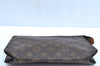Auth Louis Vuitton Monogram Poche Toilette 26 Cosmetics Pouch Old Model LV K5413