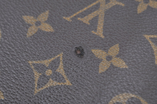 Auth Louis Vuitton Monogram Poche Toilette 26 Cosmetics Pouch Old Model LV K5413