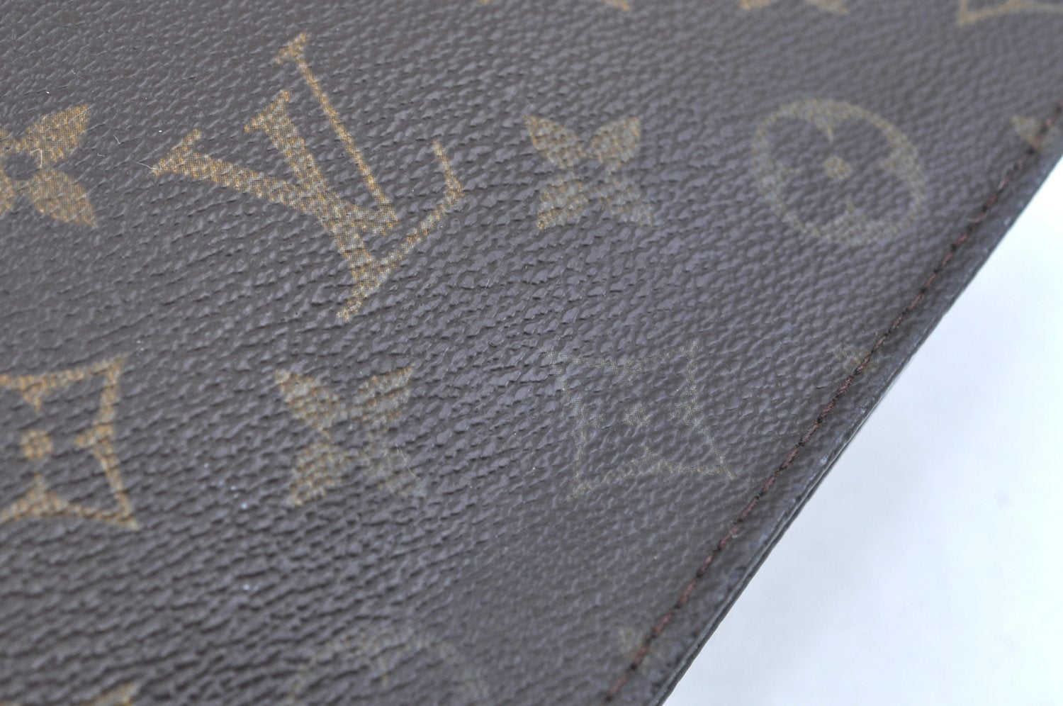 Auth Louis Vuitton Monogram Poche Toilette 26 Cosmetics Pouch Old Model LV K5413