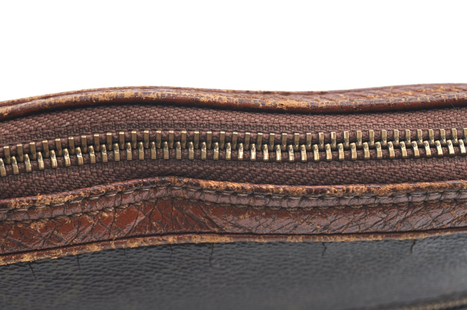 Authentic Louis Vuitton Monogram Pochette Sport Clutch Hand Bag Old Model K5415