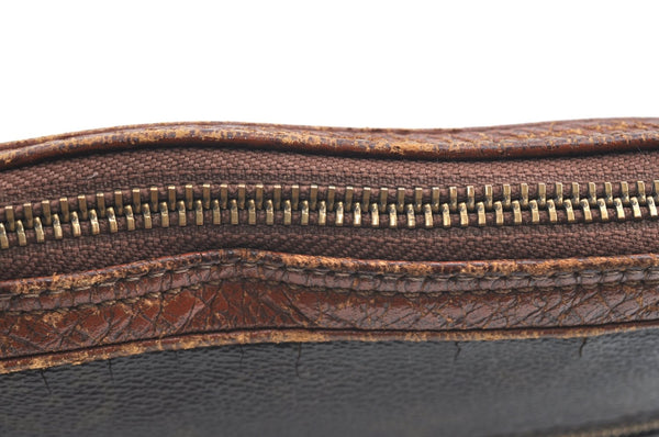 Authentic Louis Vuitton Monogram Pochette Sport Clutch Hand Bag Old Model K5415