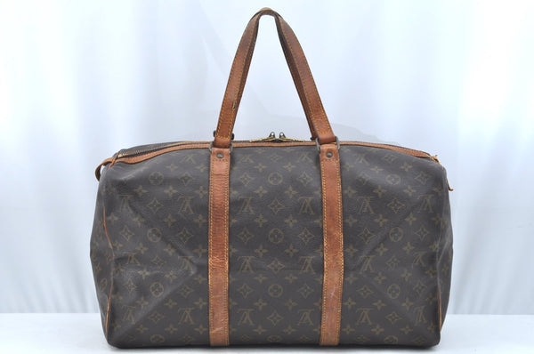 Authentic Louis Vuitton Monogram Sac Souple 45 Hand Boston Bag M41624 LV K5417