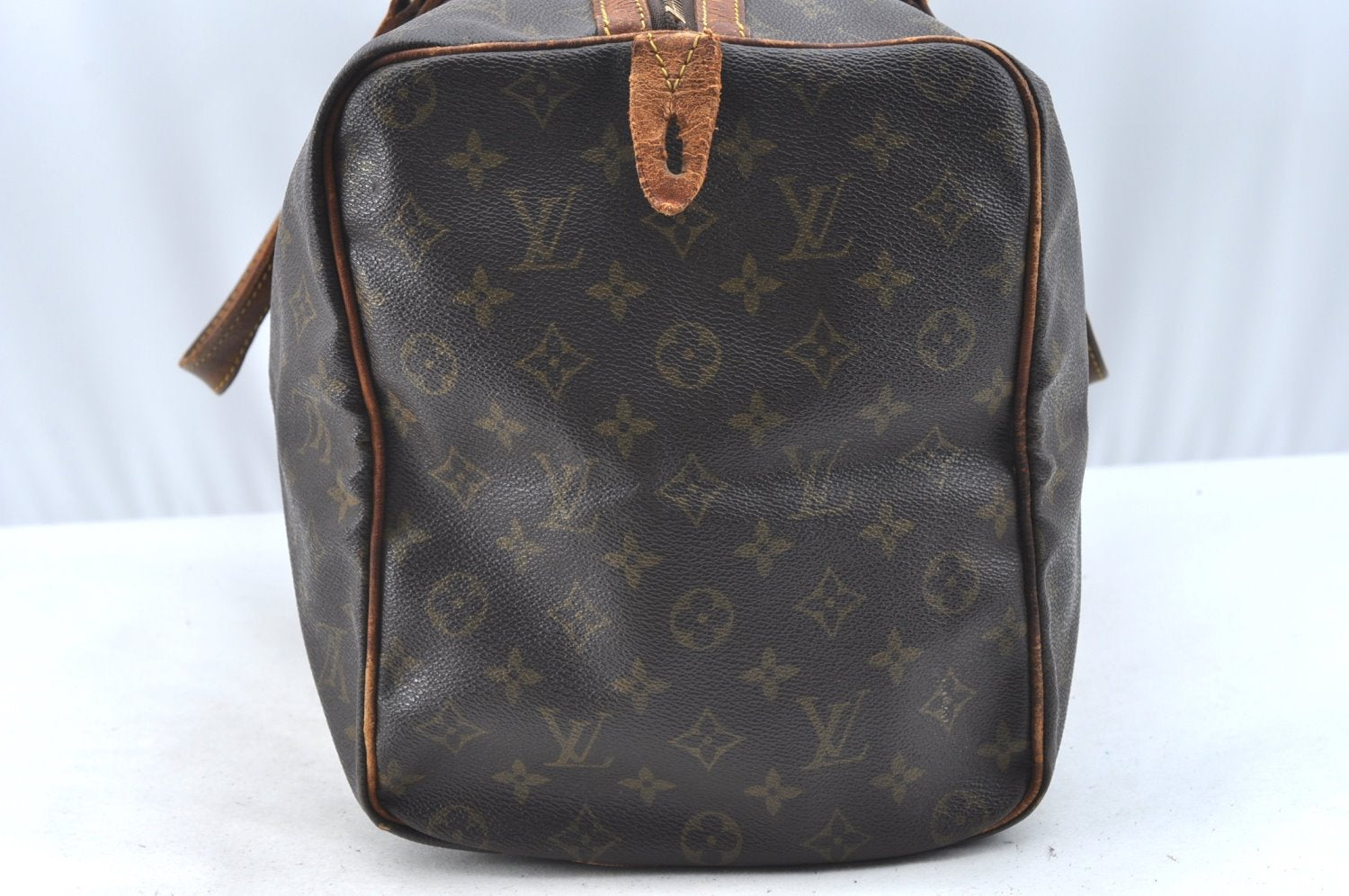 Authentic Louis Vuitton Monogram Sac Souple 45 Hand Boston Bag M41624 LV K5417