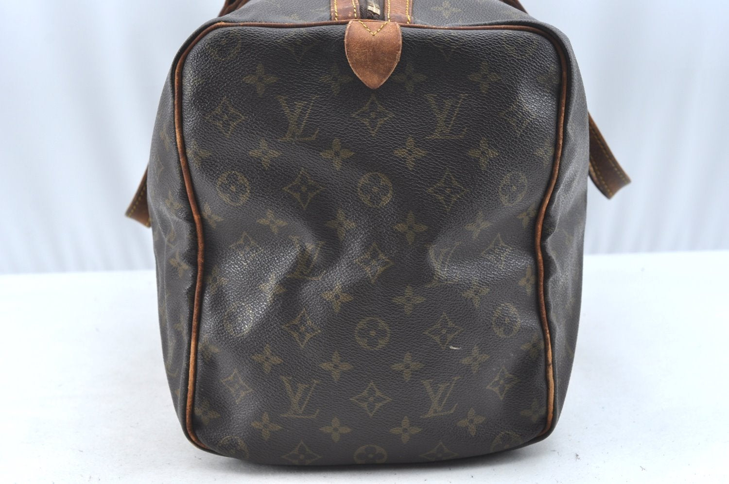 Authentic Louis Vuitton Monogram Sac Souple 45 Hand Boston Bag M41624 LV K5417