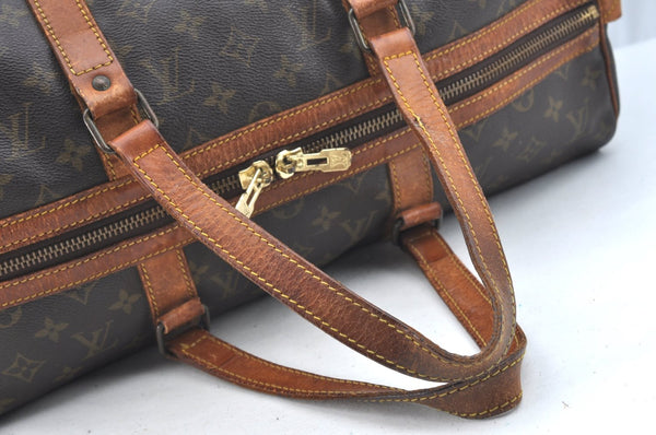 Authentic Louis Vuitton Monogram Sac Souple 45 Hand Boston Bag M41624 LV K5417