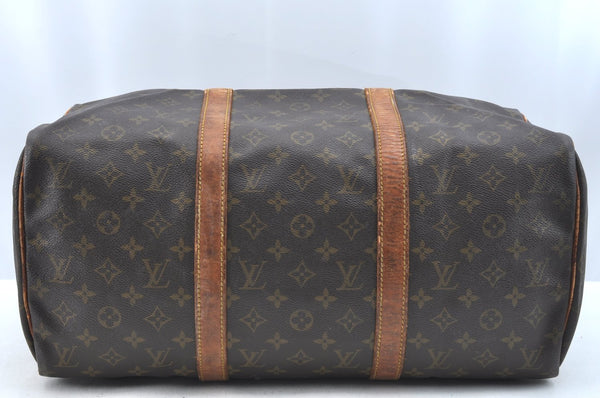 Authentic Louis Vuitton Monogram Sac Souple 45 Hand Boston Bag M41624 LV K5417
